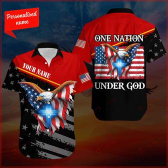One Nation Under God Basketball Jersey Personalized All Over Printed Shirts Zip Hoodie Tshirt Polo T shirt Shorts Hawaiian Shirt - Seseable