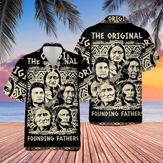 Native American Pride Peaceful Forever Edition Short Sleeve Hawaiian Shirt - Seseable