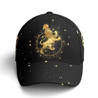 Leo Zodiac Golden Baseball Cap Hat - Thegiftio UK