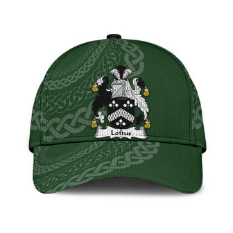 Loftus Coat Of Arms Irish Family Crest St Patrick's Day Hat Classic Cap - Thegiftio UK
