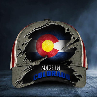 Made In Colorado Hat Pride Colorado Baseball Cap Patriotic Gifts For Him Hat - Thegiftio UK