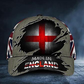 Made In England Hat UK Flag Cap Vintage Old Retro Patriotic Proud Of British Themed Gift Ideas Hat - Thegiftio UK