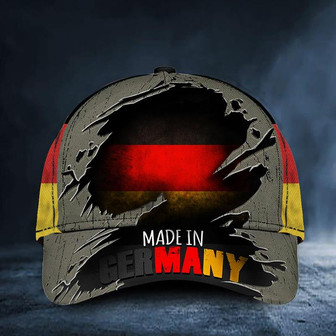 Made In Germany Hat Patriotic Horizontal German Flag Cap Old Retro German Gifts For Him Hat - Thegiftio UK