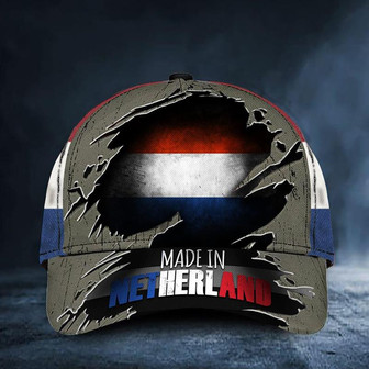 Made In Netherland Cap Dutch Flag Hat Vintage Old Retro Patriotic Netherland Flag Hat - Thegiftio UK