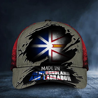 Made In Newfoundland And Labrador Hat Patriotic Baseball Cap Unique Gifts For Dad Hat - Thegiftio UK