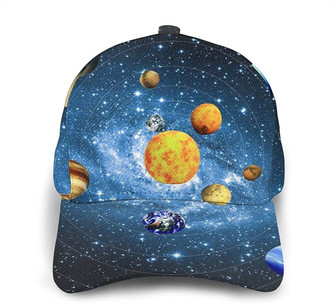 Milky Way Image Print Classic Baseball Cap Adjustable Twill Sports Dad Hats for Unisex Hat - Thegiftio UK
