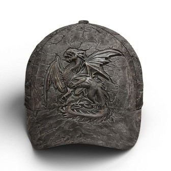 Mythical Dragon Lava Baseball Cap Hat - Thegiftio UK
