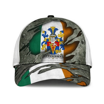 Otoohey Coat Of Arms Irish Family Crest Hat Classic Cap - Thegiftio UK
