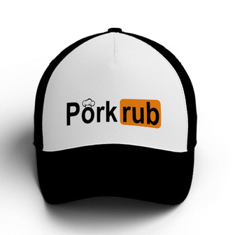Pork Rub Funny BBQ Baseball Cap Hat - Thegiftio UK