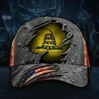 Tread On Me Hat Vintage Old Retro Gadsden American Flag Cap Best Gifts For Parents Hat - Thegiftio