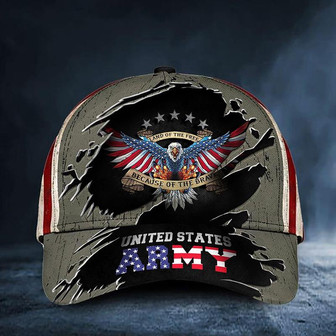 United States Army Hat US Army Patriotic Eagle American Flag Cap Mens Unique Military Gifts Hat - Thegiftio UK