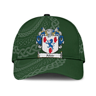 Adair Coat Of Arms Irish Family Crest St Patrick's Day Hat Classic Cap Hat - Thegiftio UK