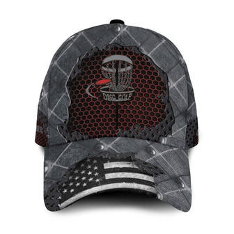 American Flag Disc Golf Custom Name Hat Classic Cap For Sport Lovers, Personalized disc golf cap Hat - Thegiftio UK