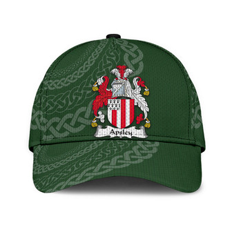 Apsley Coat Of Arms Irish Family Crest St Patrick's Day Hat Classic Cap Hat - Thegiftio UK