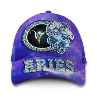 Aries Galaxy Customized Hat Classic Cap Hat - Thegiftio UK