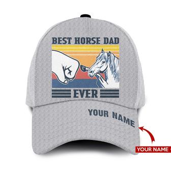 Best Horse Dad Ever PERSONALIZED Hat Classic Cap Hat