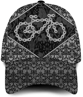 Bicycle Chain Pattern Wonderful Printed Unisex Hat Classic Cap, Snapback Cap, Baseball Cap Hat - Thegiftio