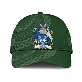 Birch Coat Of Arms Irish Family Crest St Patrick's Day Hat Classic Cap Hat - Thegiftio UK