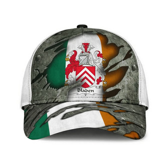 Bladen Coat Of Arms Irish Family Crest Hat Classic Cap Hat - Thegiftio UK