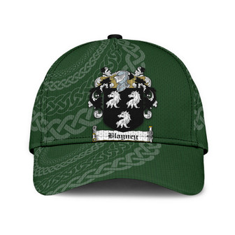 Blayney Coat Of Arms Irish Family Crest St Patrick's Day Hat Classic Cap Hat - Thegiftio UK