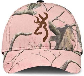 Bough Pink Printed Unisex Hat Classic Cap, Snapback Cap, Baseball Cap Hat - Thegiftio UK