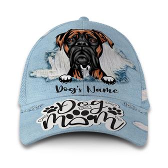 Boxer Dog Mom Customized Hat Classic Cap Hat - Thegiftio UK