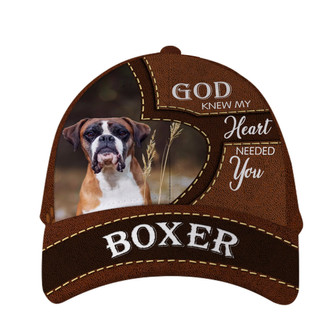 Boxer Heart Hat Classic Cap Hat - Thegiftio UK