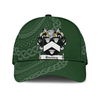 Buckley Coat Of Arms Irish Family Crest St Patrick's Day Hat Classic Cap Hat - Thegiftio UK