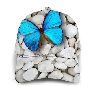 Butterfly and Stone Classic Baseball Cap Adjustable Twill Sports Dad Hats for Unisex Hat - Thegiftio UK