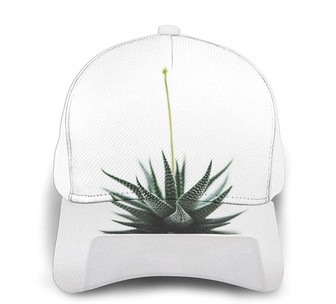 Cactus Flower Print Classic Baseball Cap Adjustable Twill Sports Dad Hats for Unisex Hat - Thegiftio UK