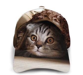 Cat Under Blanket Classic Baseball Cap Adjustable Twill Sports Dad Hats for Unisex Hat - Thegiftio UK