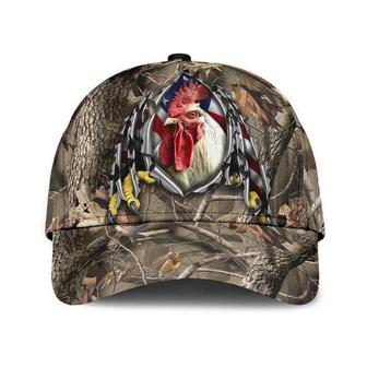 Chicken Camo Hat Classic Cap Unisex Cap, Cap For Summer, Human Cap, Trending Cap, American Cap Hat - Thegiftio