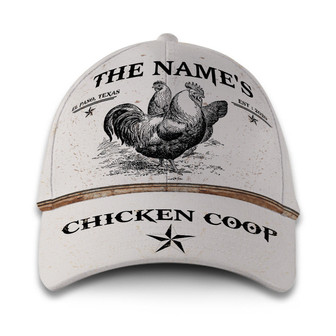 Chicken Coop Customized Hat Classic Cap Hat - Thegiftio