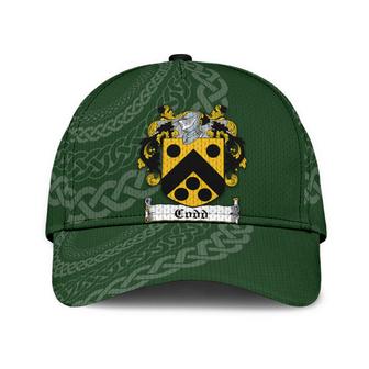 Codd Coat Of Arms Irish Family Crest St Patrick's Day Hat Classic Cap Hat - Thegiftio UK