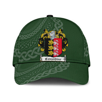 Considine Coat Of Arms Irish Family Crest St Patrick's Day Hat Classic Cap Hat - Thegiftio UK