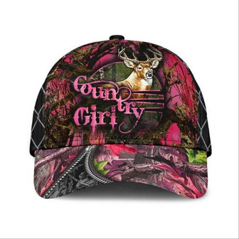 Country Girl Hat Classic Cap Hunting Lovers, Cap Gift For Women Girl Hat - Thegiftio UK