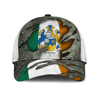 Cramer Coat Of Arms Irish Family Crest Hat Classic Cap Hat - Thegiftio UK