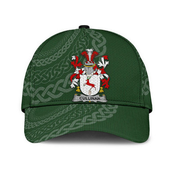 Cullinan Coat Of Arms Irish Family Crest St Patrick's Day Hat Classic Cap Hat - Thegiftio UK
