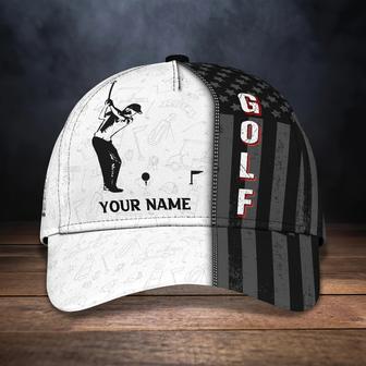 Custom Cap For Golf Lover, Baseball Cap Hat For Golf Men, Present To Golfer Hat - Thegiftio UK