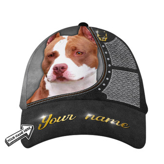Customized Best Pitbull Hat Classic Cap Hat - Thegiftio UK
