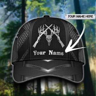 Customized Deer Hunter Cap Baseball Cap, Hat Classic Cap, Trucker Cap, Deer Hunting Cap Hat - Thegiftio UK