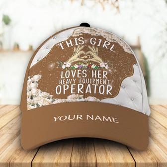 Customized This Girl Loves Her Truck Driver Hat Classic Cap Hat - Thegiftio UK