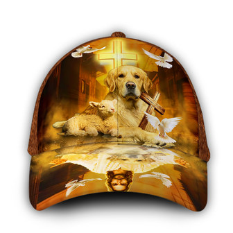 Customized Golden God In Water Hat Classic Cap Hat - Thegiftio UK