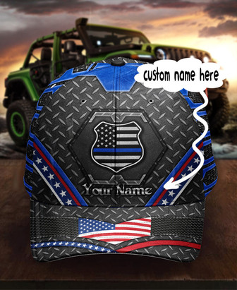 Customized Police Hat Classic Cap Hat - Thegiftio UK