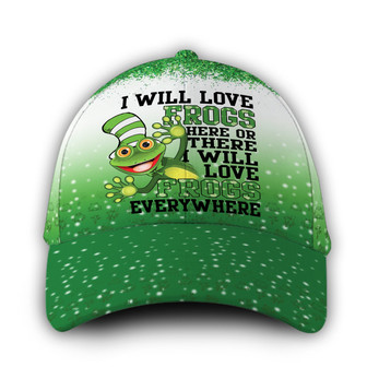 Customized I Will Love Frogs Hat Classic Cap Hat - Thegiftio UK