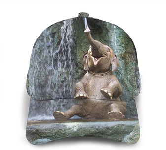 Cute Elephant Print Classic Baseball Cap Adjustable Twill Sports Dad Hats for Unisex Hat Classic Cap Hat - Thegiftio UK