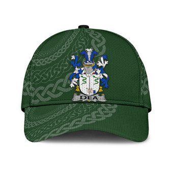 Dea Coat Of Arms Irish Family Crest St Patrick's Day Hat Classic Cap Hat - Thegiftio UK