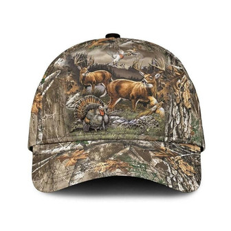 Deer Hunting Cap Cap Gift For Men, Vintage Hunting Trucker Hat, Deer Hunting Hat Classic Cap Hat - Thegiftio UK