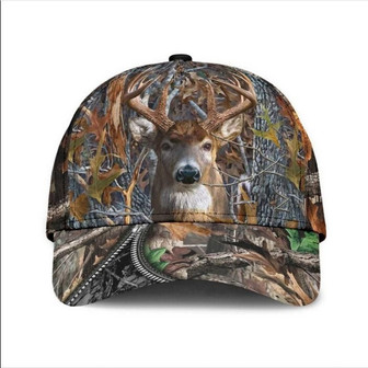 Deer Hunting Hat Classic Cap Hunting Lovers, Cap Gift Hat - Thegiftio UK