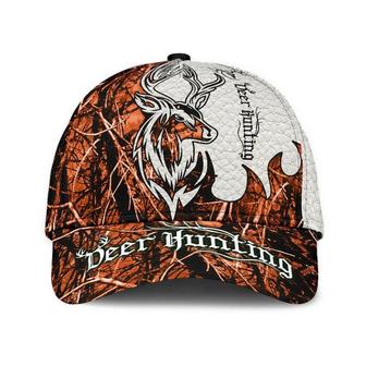 Deer Hunting Orange Camo Hat Classic Cap Gift For Her, Human Cap, Trending Cap, American Cap Hat - Thegiftio UK